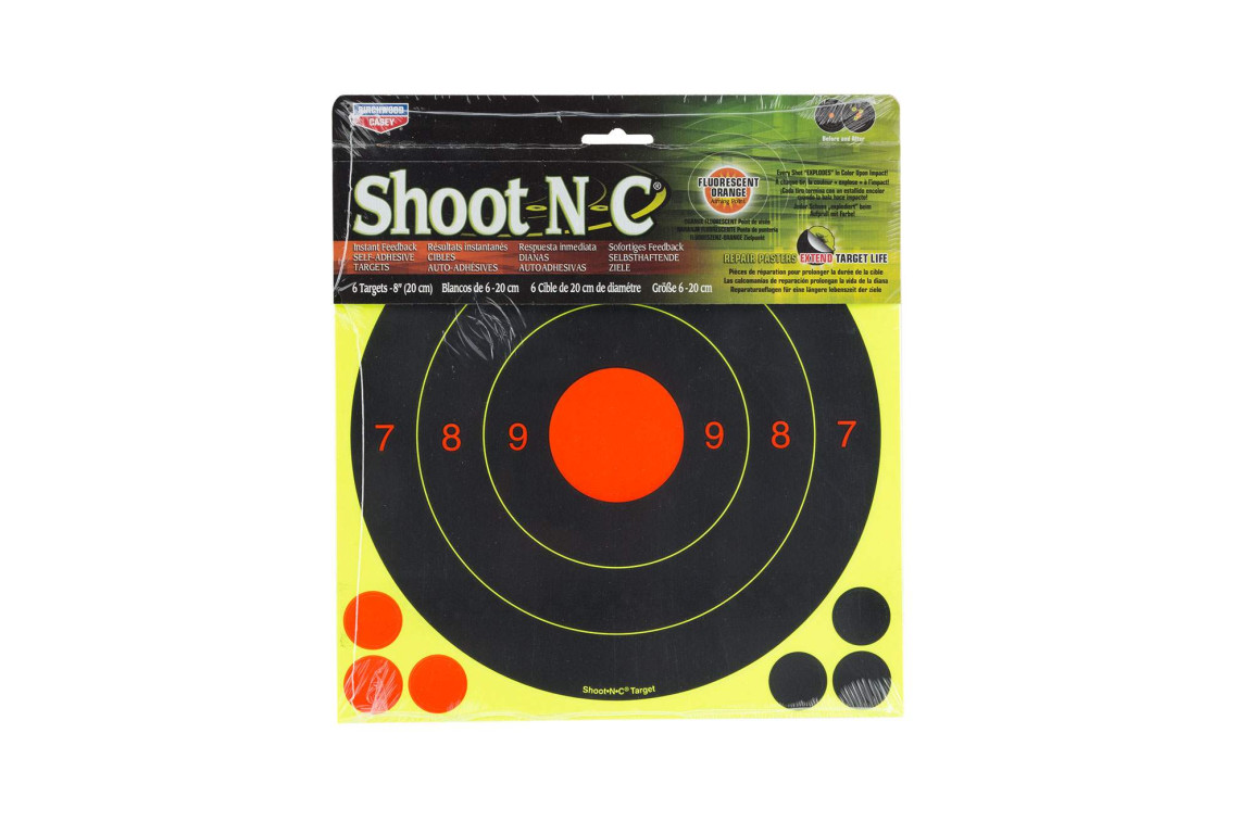 Cibles Shoot-N-C 20 cm - Birchwood Casey _ Équipement réplique airsoft