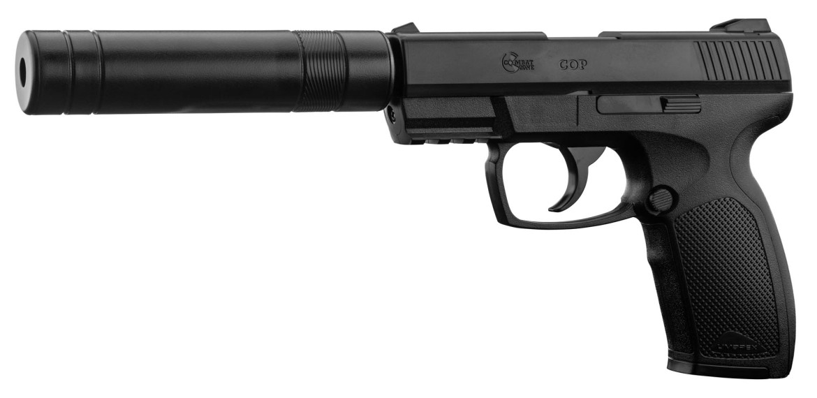 Réplique pistolet combat zone cop silencer CO2 _ Répliques armes de poing  airsoft